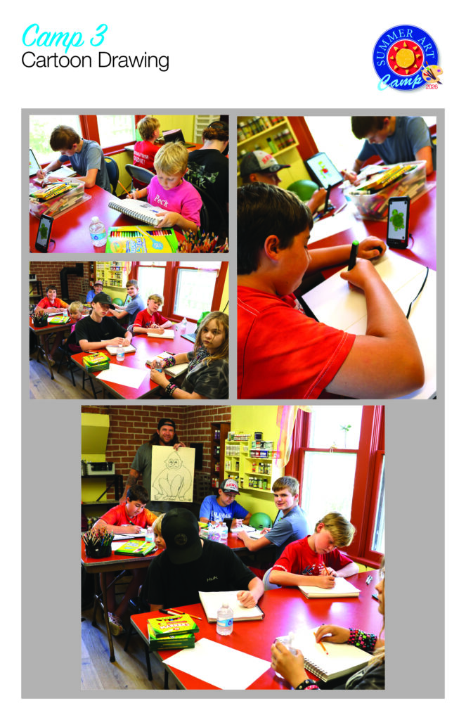 Mantorville Art Guild 2026 Camp 3 images